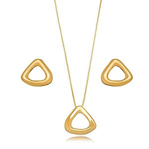 Conjunto vazado liso