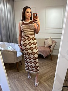 Vestido longo Castro
