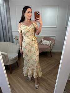 Vestido floral Roma