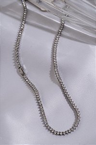 Colar riviera branco