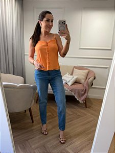 Blusa alça franzida Charline