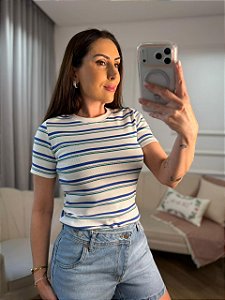 Baby look listrada Rita