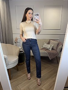 Calça jeans reta Angélica