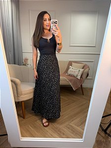 Saia longa poá Nicole