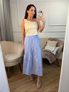 Top de linho Fiorela