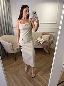 Vestido midi Luisa