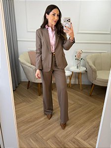 Blazer alfaiataria cinturado Rubi