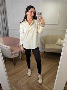 Camisão tricoline listrado Bianca