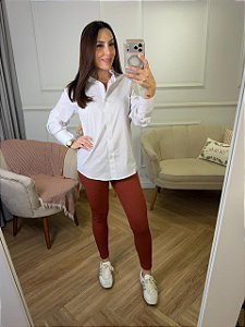 Camisão tricoline liso Elisa