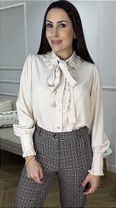 Camisa alfaiataria ice Lavinia