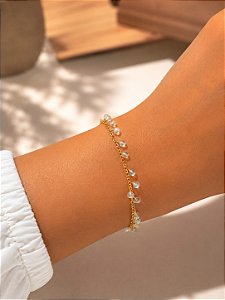 Pulseira cristais
