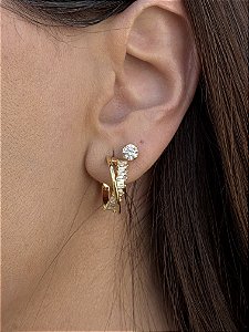 Brinco arg. cristais