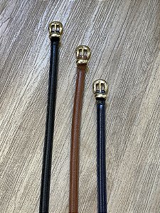 Cinto couro fino Esther