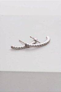 Brinco ear hook micro zir bran