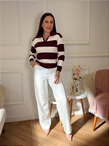 Blusa modal polo Marcela