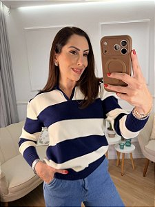 Blusa modal polo Marcela