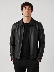 Jaqueta masculina PU