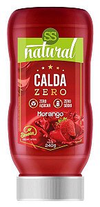 Calda Sabor Morango Zero Açúcar e Zero Sódio