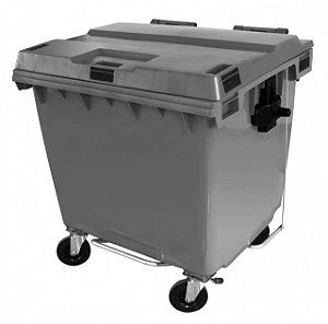Contêiner de Lixo  1000L Com Pedal e Amortecedor  - JSN - C1000p1