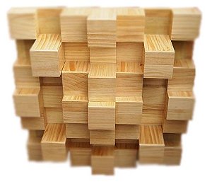 Painel Difusor Acústico Skyline - Bidimensional - Modular - 35x35cm - PD/02