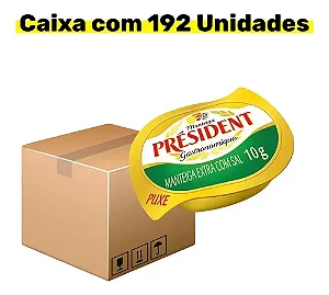 MANTEIGA PRESIDENTE COM SAL 192X10G