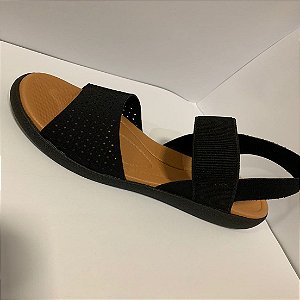 Sandália Preto Elastano AF1403