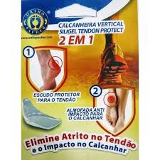 2800 - Calcanheira Vertical Siligel Tendon Protect 2 em 1