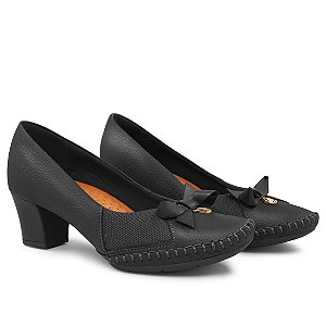 SCARPIN USAFLEX RELAX PRETO AF2202