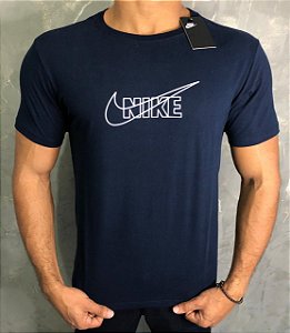 camiseta nike azul marinho