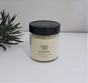 Vela Uma Maya de Inverno 180g Wood