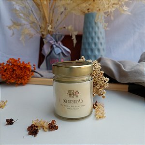 Vela Perfumada da Gratidão 100g, aromas UMA MAYA