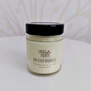 Vela Uma Maya de Chá Branco 100g wood
