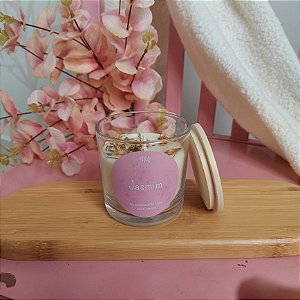 Vela Uma Maya de Jasmim 180g FLOWERS pavio de algodão