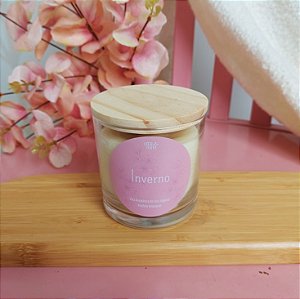 Vela Uma Maya de Inverno 180g FLOWERS pavio de algodão