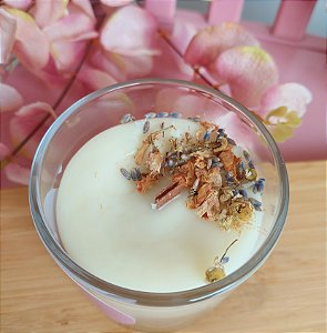 Vela Uma Maya de Bergamota 180g FLOWERS pavio de madeira