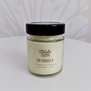 Vela Uma Maya de Vanilla 100g wood