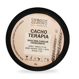 Máscara Capilar Natural Hidratante Cacho Terapia Twoone Onetwo 200g