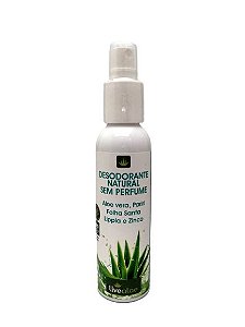 Desodorante Natural Sem Perfume - Livealoe – 120 ml