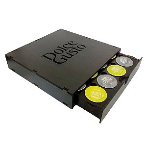 Porta Cápsulas de Café - Dolce Gusto - 1 Gaveta  16 caps