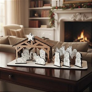 Presépio infantil personalizável