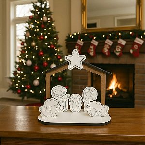 Mini Presépio Infantil personalizavél