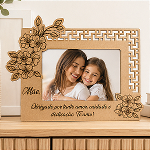 Porta-Retrato Personalizado Dia das Mães Modelo 03