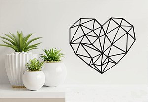 Quadro  Geométrico - Coração