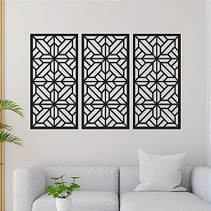 Conjunto de Painéis Decorativos - Geométrico 2