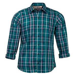 Camisa Masculina Xadrez Manga Longa Made in Mato Marinho