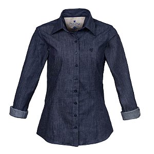 Camisa Feminina Manga Longa Made in Mato Jeans