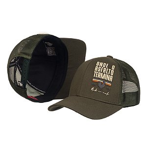 Boné Country Made in Mato Off Road Musgo