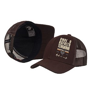 Boné Country Made in Mato Off Road Marrom