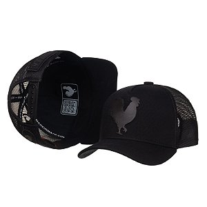 Boné Infantil Trucker Made in Mato Fire Black