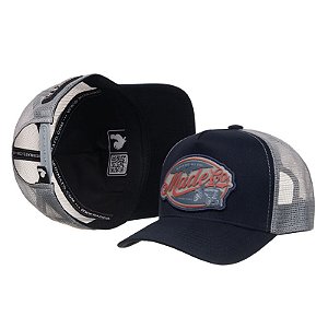Boné Trucker Made in Mato Farm Blue